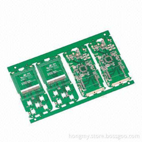 MP3 PCB Board with HASL Surface Finish, 1.6mm Thickness Green Solder Mask